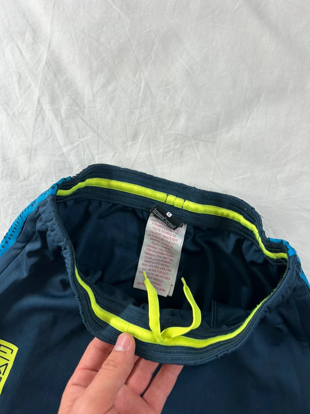 Calça de jogging de moletom azul marinho Nike dri fit tamanho 13 anos – photo 7